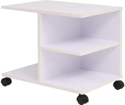 Obrázek produktu pro Pojízdná polička 50 x 35 x 42 cm bílá