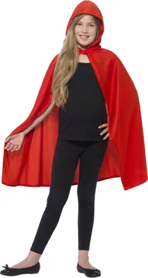 Produktbild von Smiffys - Cape - Kinder SM1394 (146-152) (Rot)