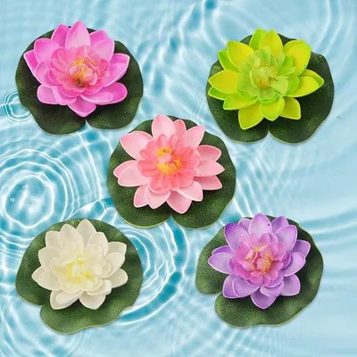 Produktbild von Wassertreibende Lotusblüten - 10 cm Durchmesser