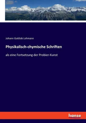 Produktbild von Physikalisch-chymische Schriften
