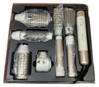 Obrázok produktu pre Cecotec CeramicCare AirGlam, Multistylingová kulma, Teplé, Tlačidlá, Všetky typy vlasy, Dlho, Stredná, Krátky, Suché vlasy