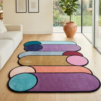 Produktbild von Conceptum Hypnose, Teppich 140 x 220 cm, 100% Polyester, rutschfest, maschinenwaschbar