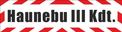 Produktbild von INDIGOS UG - Magnetschild "Militärhundestaffel" mit Rahmen 45 x 12 cm reflektierend - Magnetfolie für Auto / LKW / Truck / Baustelle / Firma