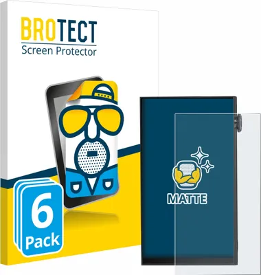 Produktbild von 6x BROTECT Schutzfolie für iBasso DX180 Displayschutz Displayschutzfolie Folie Matt Entspiegelungsfolie