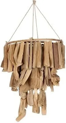 Produktbild von Treibholz Deko Hänger, Durchmesser 28cm, Länge mit Naturkordel ca. 75cm