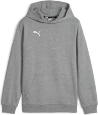 Produktbild von Puma Teamgoal Kapuzenpullover Kinder - Hellgrau Meliert
