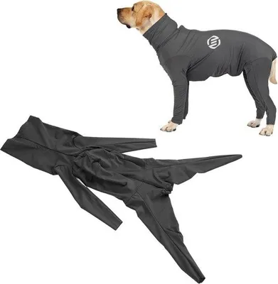 Immagine prodotto di Pigiama per cani - Maglione per cani - Abbigliamento per cani - Grigio - S