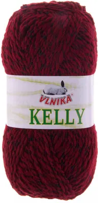 100g Strickgarn Kelly weinrot