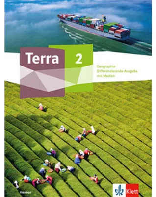 Obrázek produktu pro Terra Geographie 2. Schulbuch mit Medien Klasse 7-10. Differenzierende Ausgabe Hessen