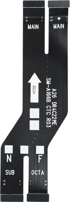 Immagine prodotto di Samsung, cavo flessibile principale per Galaxy A26 connettore originale della scheda madre, nero