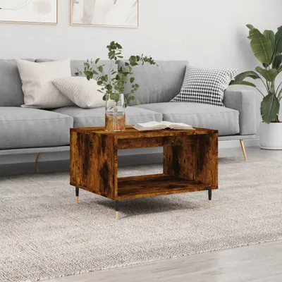 Produktbild von [Home] Couchtisch Räuchereiche 60x50x40 cm Holzwerkstoff , Neue Mode 2024 im häuslichen Leben