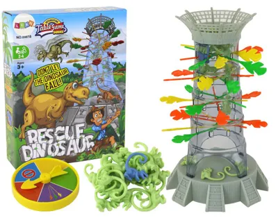 Immagine prodotto di Gioco arcade per famiglie Falling Dinosaurs: Tower of Sticks