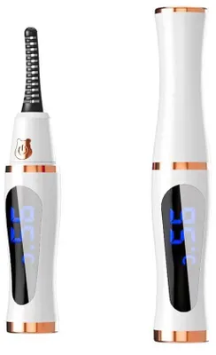 Image de Recourbe-cils électrique, kit 3 températures, recharge USB-C, portable, professionnel