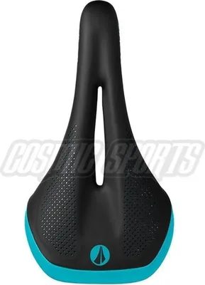 Produktbild von SDG Allure V2 Lady Sattel, Lux-Alloy, 7x7, black/turquoise
