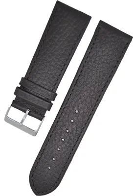 Produktbild von Uhrenarmband Kalbsleder braun 18mm Ton in Ton Dornschließe