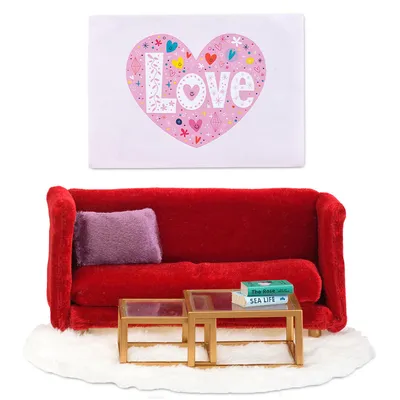Immagine prodotto di Lundby Lundby: Soggiorno in rosso 60.2081.00