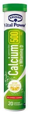 Immagine prodotto di Kruger Vitamina Calcio+D 84 g Integratore alimentare
