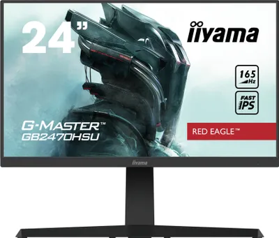 Produktbild von iiyama G-MASTER GB2470HSU-B1, 60,5 cm (23.8"), 1920 x 1080 Pixel, Full HD, LED, 0,8 ms, Schwarz