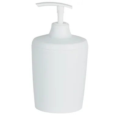 Produktbild von Spirella Seifenspender "Lemon Opaque" Kunststoff Flüssigseifen-Spender 300ml Weiss