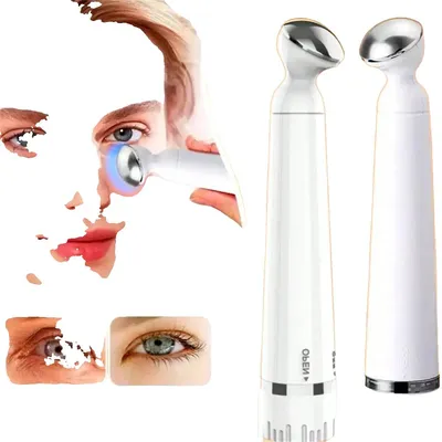 Image de Appareil de massage, thérapie par vibrations, confort oculaire, BLANC