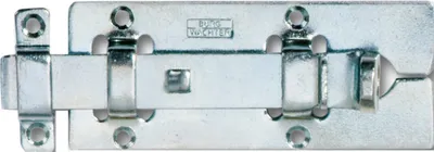 Produktbild von Burg-Wächter Türriegel SR 100 SB Länge 100mm Breite 42mm Öse 9mm wetterfest verzinkt - SR 100 SB