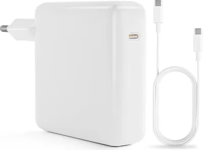 Produktbild von ANTCOOL 96W USB C Ladegerät für MacBook Air 2020/2019/2018, MacBook Pro 16/15/14/13 Zoll, Kompatibel mit iPad Pro 12,9/11 Zoll, mit 2M USB C zu C Ladekabel