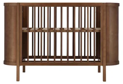 Produktbild von Bopita Heya Babybett - 60 x 120 cm - Walnuss