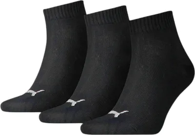 Obrázek produktu pro Puma QUARTER PLAIN (3 PCS) BLACK 39-42