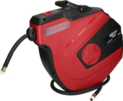 Image de KS Tools Enrouleur de tuyau d'air comprimé, d 13mm x 15m