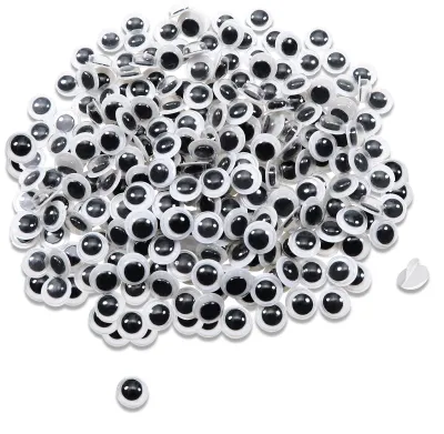 300 Wackelaugen 6 mm selbstklebend für Basteln