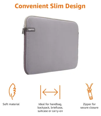 Productafbeelding van AmazonBasics NC1303154H, Laptophoes, Geschikt voor elk merk, 39,6 cm (15,6")