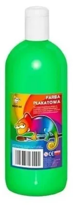 Produktbild von Fluoreszierende Plakatschablonenfarbe, 500 ml, 6 Stück, grün - Sweet colours