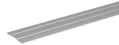 Produktbild von Alberts Übergangsprofil | Aluminium, silberfarbig eloxiert, selbstklebend, ohne Schraublöcher | 900 x 30 mm | 3er Set