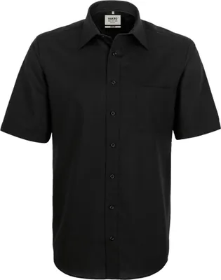 Produktbild von HAKRO 1/2-Arm Hemd Business Comfort 107, schwarz, XL