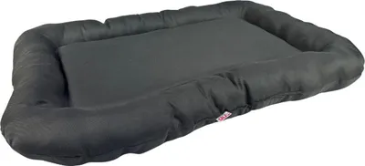 Produktbild von Wasserfestes hundebett größe 85x60 cm - robust, pflegeleicht, aus codura, matte für kleine, mittlere und große hunde, für innen- und außenbereich - farbe - dunkelgrau