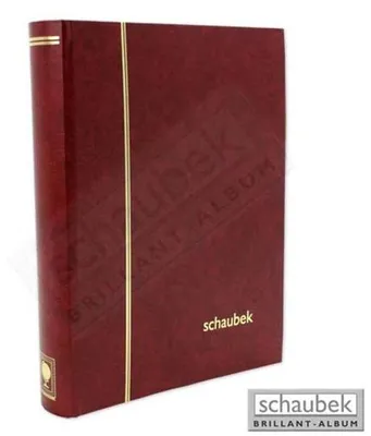 Produktbild von Schaubek E5070/1 Einsteckbuch, 230 mm x 310 mm, 64 weiße Seiten rot