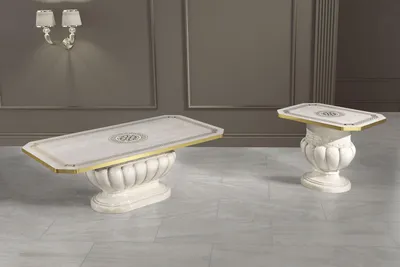 Produktbild von Couchtisch Wohnzimmer Design Tische Möbel Tisch Luxus Beistelltisch Holz Modern