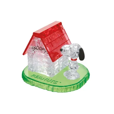Produktbild von HCM KINZEL 3D Kristallpuzzle Snoopy und das Haus 50 Teile