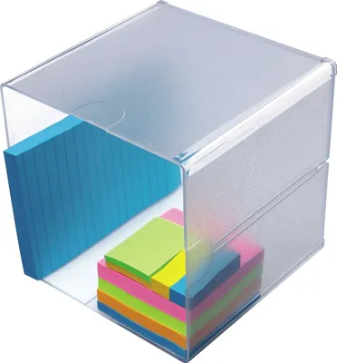 Produktbild von Organiser Cube transparent 15x15x15cm Packung mit 6 Stück
