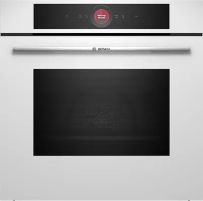 Produktbild von Softclose-Pyrolyse-Multifunktionsofen - BOSCH SER8 - HBG7741W1F - Weiß - 71 L - Energieklasse A+ - 59,5 x 59,4 x 54,8 cm