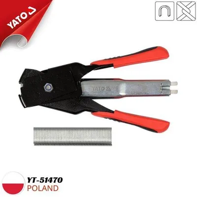 Imagen del producto de YATO: Alicates para anillos / Alicates para anillos de sujeción / Alicates para anillos (con 100 anillos)