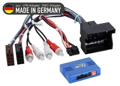 Obrázek produktu pro LFB, audio zařízení pro vozidla Audi/Seat Exeo, konektor Quadlock s 40 pinů, výstup do cinch konektorů