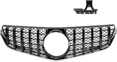 Produktbild von Kühlergrill Schwarz Glanz passt für Mercedes E-Klasse Coupe Cabrio W207 ab Bj 09-13 auf Sport-Panamericana GT