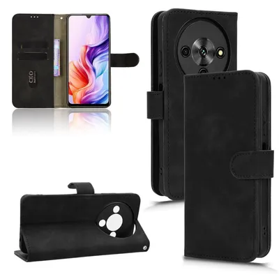 Image de Étui portefeuille magnétique en simili cuir pour ZTE Blade A76 5G