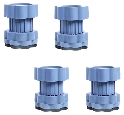 Produktbild von 4er Set waschmaschine gummifüß, 8-12 cm Verstellbare Waschmaschinen-Pads, Anti-Vibrations-Pads, Anti-Rutsch & Anti-Vibration