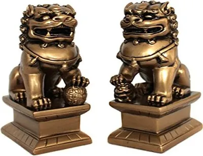 Produktbild von 1 Paar Fu Hunde richtige Wachhund Fengshui
