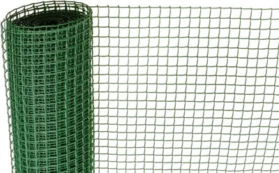 Immagine prodotto di Rete ECONOMY 7, 1000/20x20 mm, maglia quadrata, 300g/m2, verde, interamente in plastica, confezione da 10 m