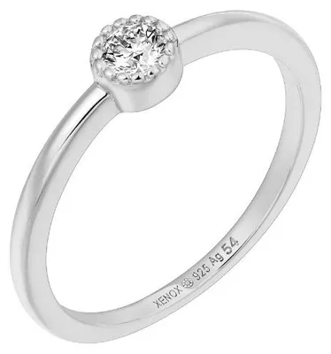 Produktbild von Xenox Ring Damen Pure Essential Zirkonia Sterlingsilber XS10612 Gr. 54
