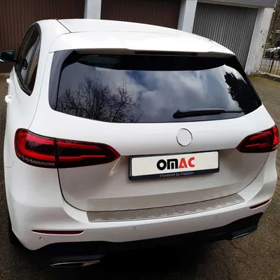 Immagine prodotto di Protezione paraurti per Mercedes Classe B W247 2019-2025 Cromo spazzolato