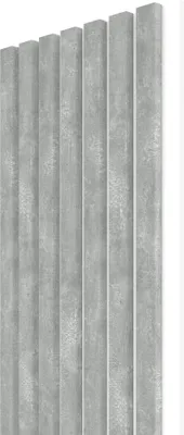 Obrázok produktu pre Akustický panel WALL CONCEPT Raw Imperial, biely filc + MDF, rozmer 2750 x 285 x 21 mm, plocha 0,78 m2